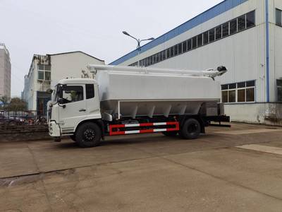 东风天锦20方26方散装饲料车 单桥22方25方散装饲料车